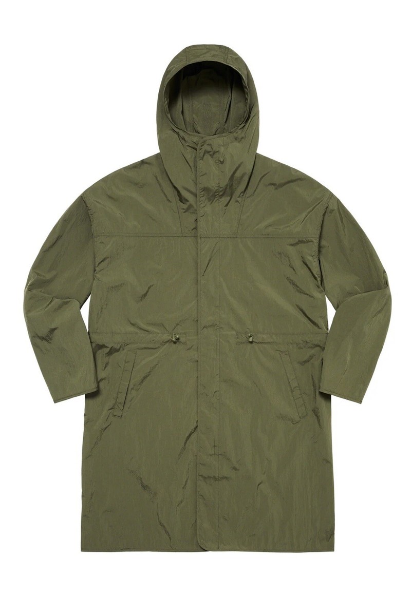 Supreme Motion logo Lightweight Parka, Olive, Large | eBay UK