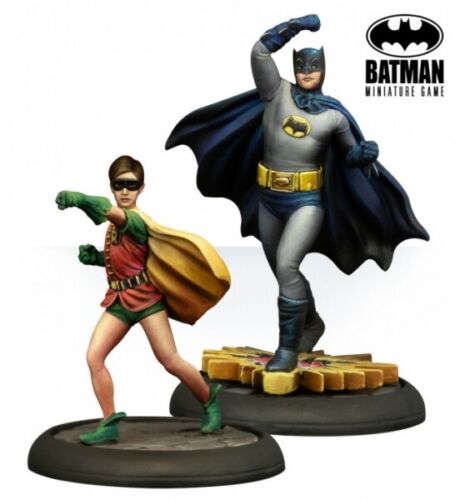 Juego en miniatura de Batman serie de televisión clásica de Batman y Robin  nuevo en caja | eBay