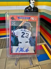 2021 Leaf Pro Set Metal 1989 Base Auto Red Wave Jordan McCants #PA-JM2 Auto