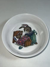 Melamine Bunny Rabbit SiLite Inc of Chicago Children's Dish Collectible