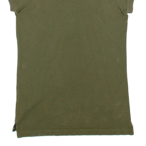 RALPH LAUREN RUGBY Womens Polo Shirt Green S - Picture 6 of 6