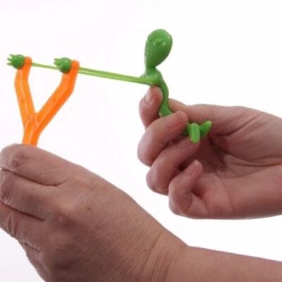 ALIEN SLINGSHOTS 2pk ALIEN UFO SLINGSHOT - Novelty GaG Toy Party Favor Bag Filler Play Toy