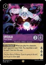 [1x] Ursula - Power Hungry - 59/204 - Legendary - Near Mint - The First Chapter 