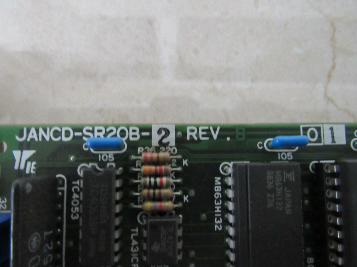 YASNAC YASKAWA JANCD-SR20B-2 DF8202577 JANCD-SR20B2 Lot YASNAC YASKAWA JANCD-SR20B-2 DF8202577 JANCD-SR20B2 Lot