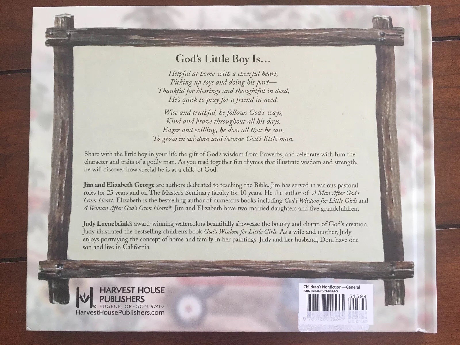 Buy God's Wisdom for Little Boys : Character-Building Fun from Proverbs by  Jim George and Elizabeth George (2002, Hardcover) online | eBay