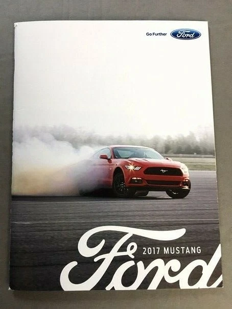2017 Ford Mustang GT 40-page Sales Brochure Catalog - GT-350 Shelby  SET Foto 2 de 4