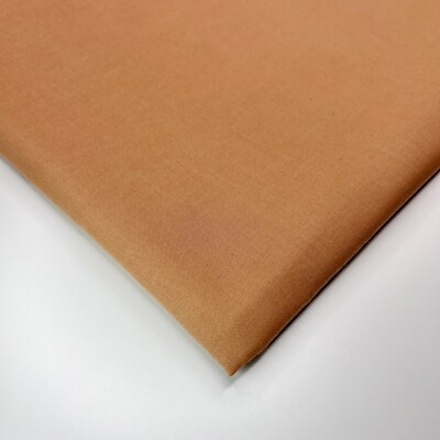Unifarbener 100% Baumwollstoff 60 cm breit Material Meterware unifarben Biskuit