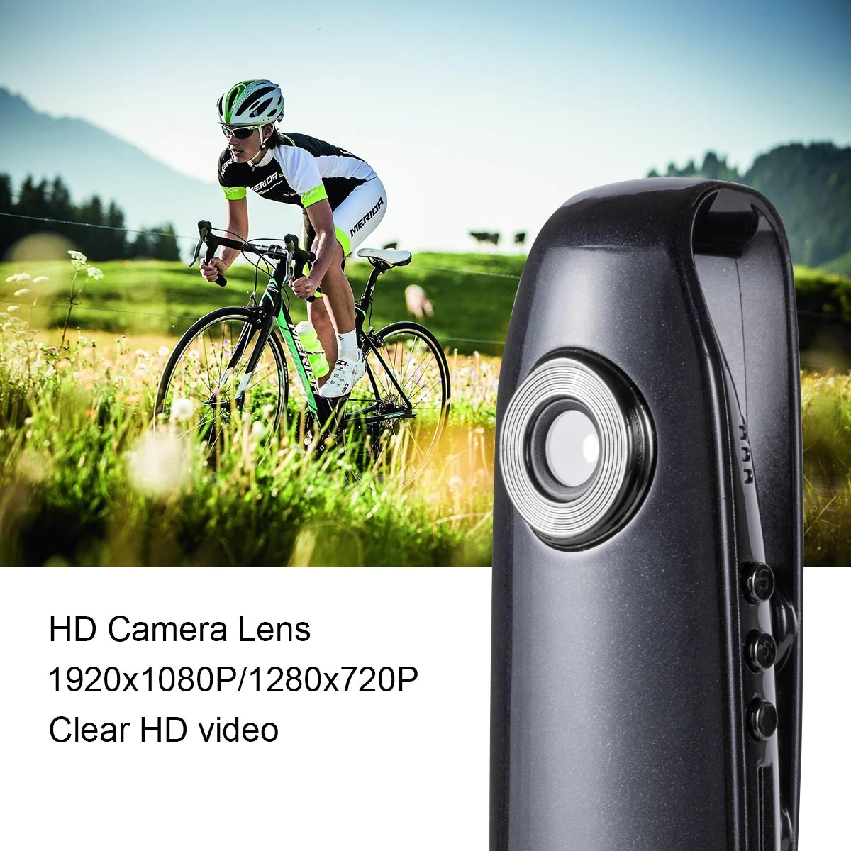 Lenofocus Mini Body Camera 1080P Full HD Camera Portable Pocket
