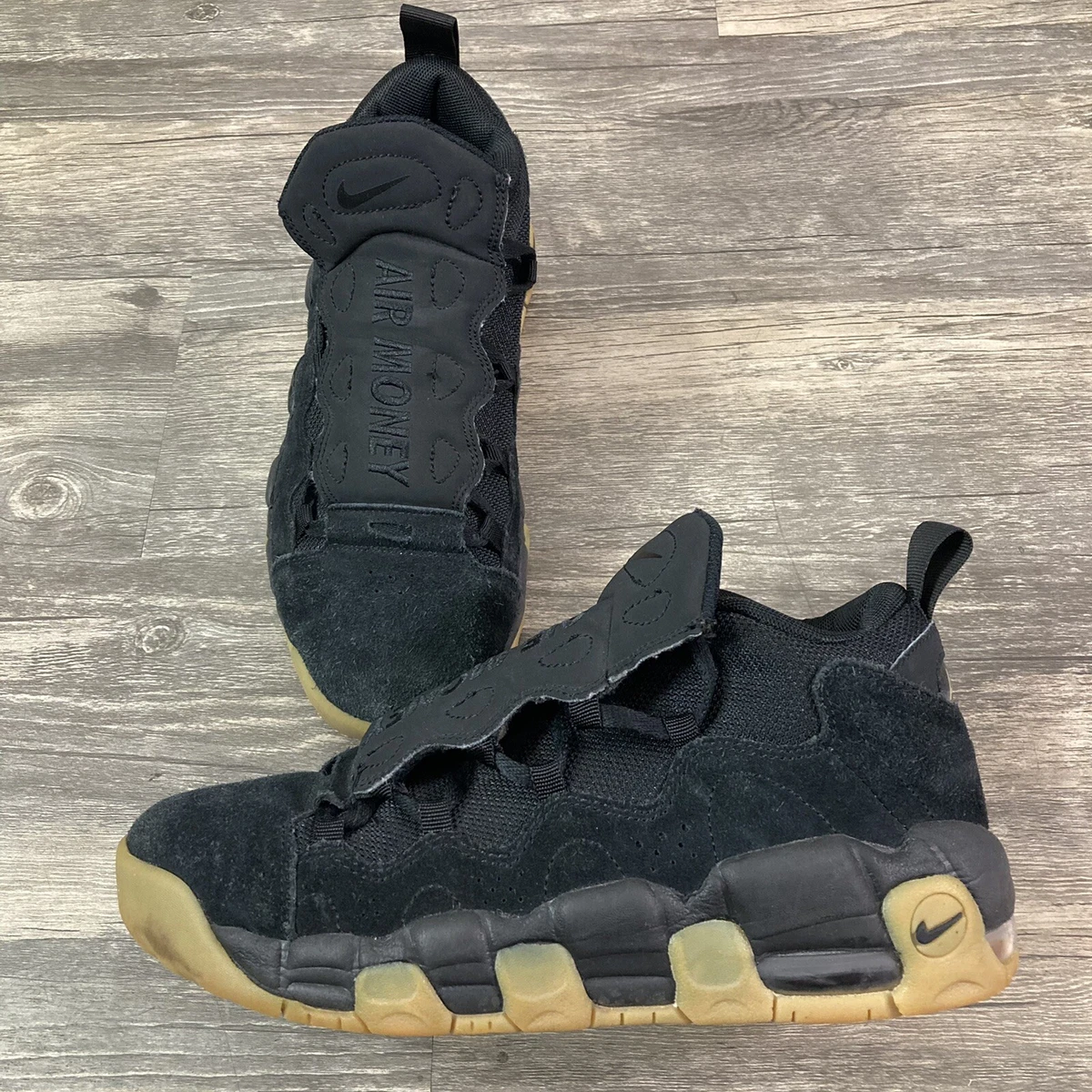 Air more money black cheap gum