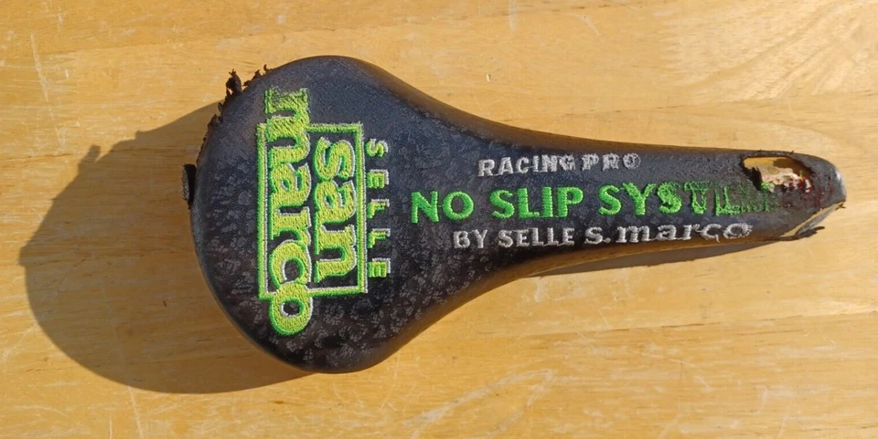 Sillín Selle San Marco Rolls DUE - Marco Wishbone de aleación - para marco o piezas Foto 2 de 4