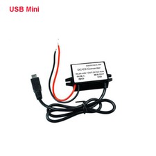 12V to 5V 36V to 5V 48V to 5V Power Converter 24V to 5V 3A USB Step-Down Device