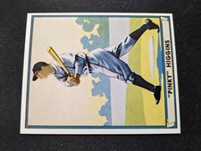 1941 Play Ball Baseball Card # 35 Pinky Higgins - Detroit Tigers (NM)