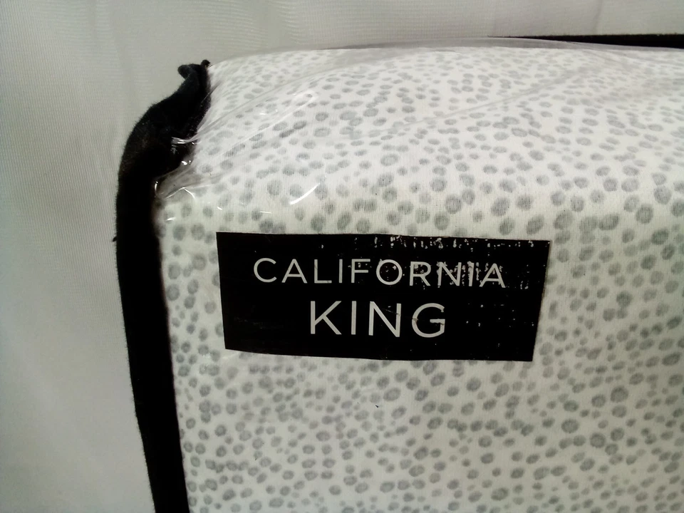 Juego de sábanas Vera Wang California King 300TC, lujoso tejido satinado - Distressed Do Foto 2 de 4