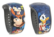 New Disney World 2019 Mickey and Friends Navy Magicband 2.0 Link It Later