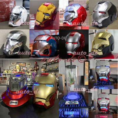 Die meisten! AUTOKING Iron Man Helm MK5 MK7 Helmet Vollautomatisch Voicecontrol