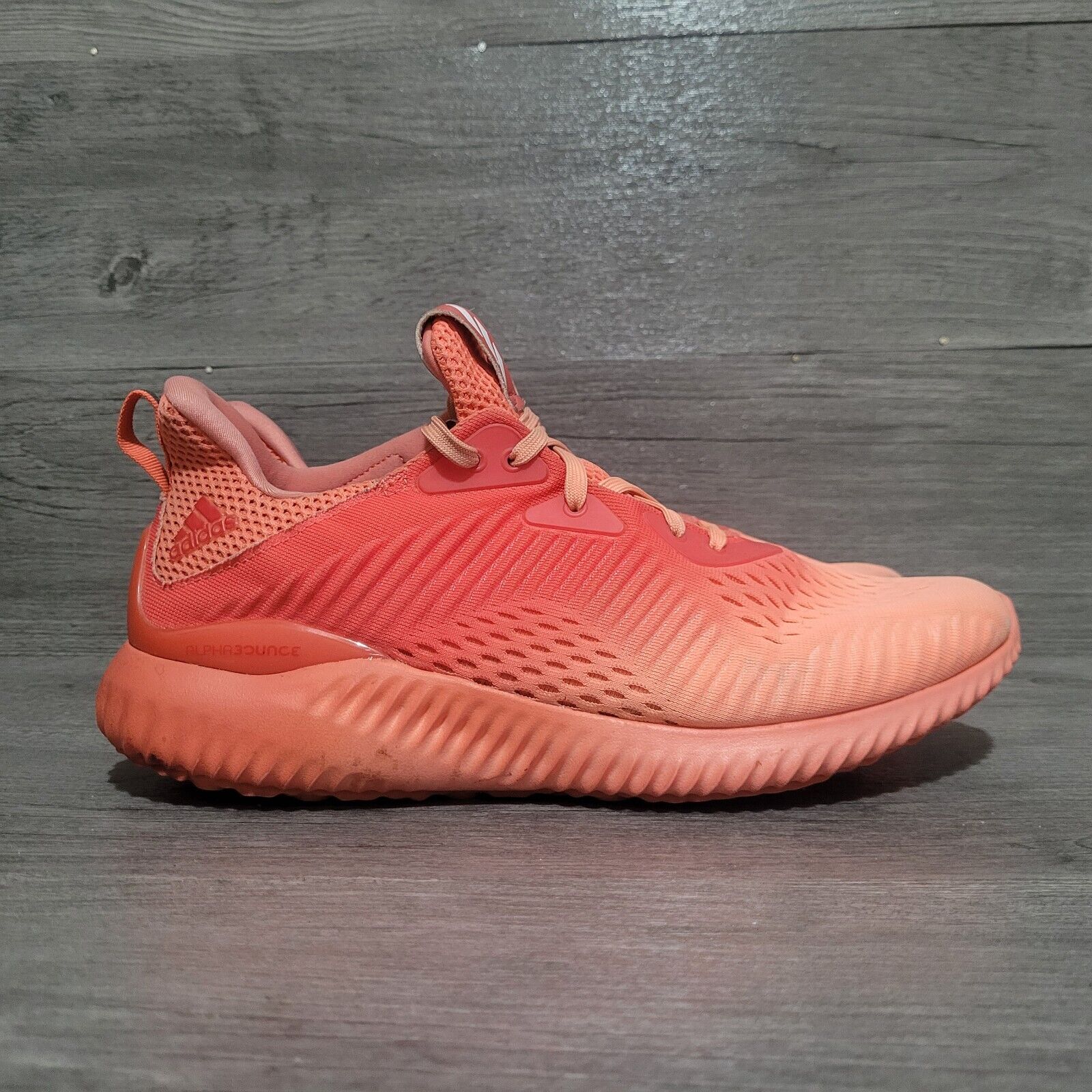 Alpha Bounce 3 EM Easy Coral/Sun Glow Size 9.5 Running Shoes... | eBay