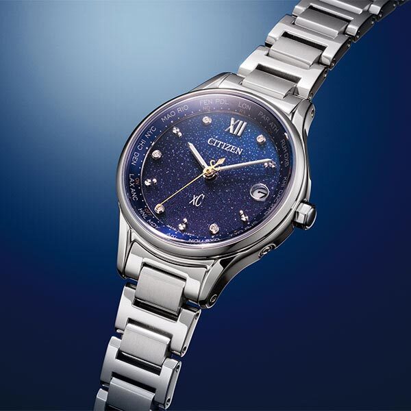 CITIZEN xC DEAR Collection EC1160-62L Blue Eco-Drive Women's Watch