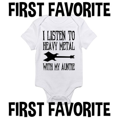 heavy metal baby clothes