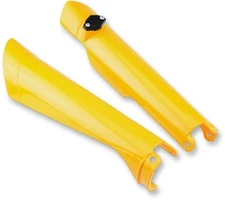Cycra Yellow Plastic Front Fork Guards (1CYC-6902-55)