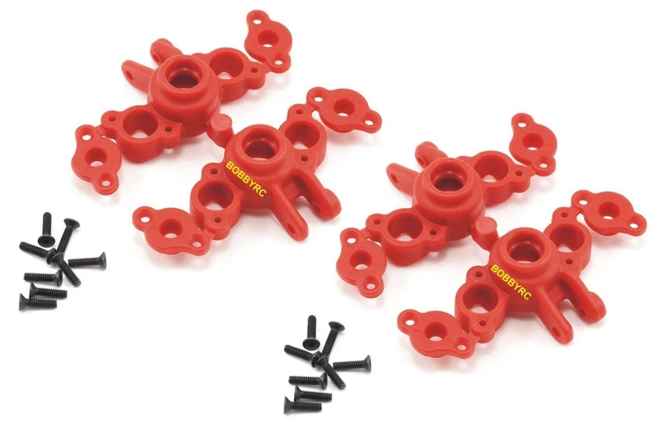 RPM Front & Rear Axle Carriers For Traxxas 1/16 E-Revo, Slash, Summit 4x4 VXL - Image 3 of 4