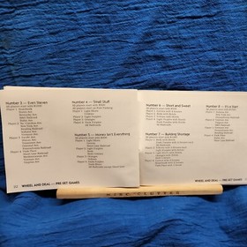 NES Nintendo Monopoly manual only no game with card chart. Complete