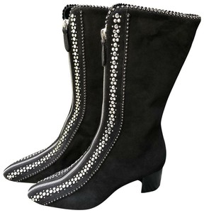 alaia studded boots