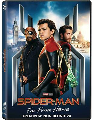 DVD neu versiegelt SPIDER MAN - FAR FROM HOME von Jon Watts die italienische Version
