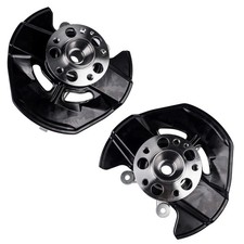 2x Achsschenkel mit Radlager Vorne L & R Schwarz Passend für Mercedes W169 W245 2x Achsschenkel mit Radlager Vorne L & R Schwarz Passend für Mercedes W169 W245