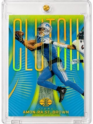 2024 Panini Illusions - Clutch Amon-Ra St. Brown #9 Light Blue /299
