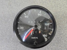 VERY NICE USED TESTED ORIGINAL GENUINE VDO PORSCHE 924 150 MPH SPEEDOMETER 88471