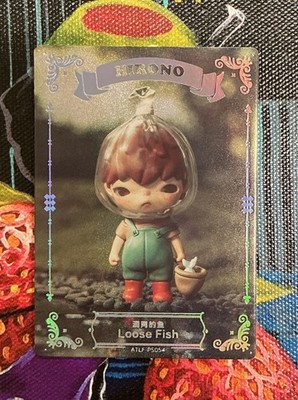 HIRONO Loose Fish - Pop Mart POPCARD ART & LIFE TRADING CARD atlf-ps054