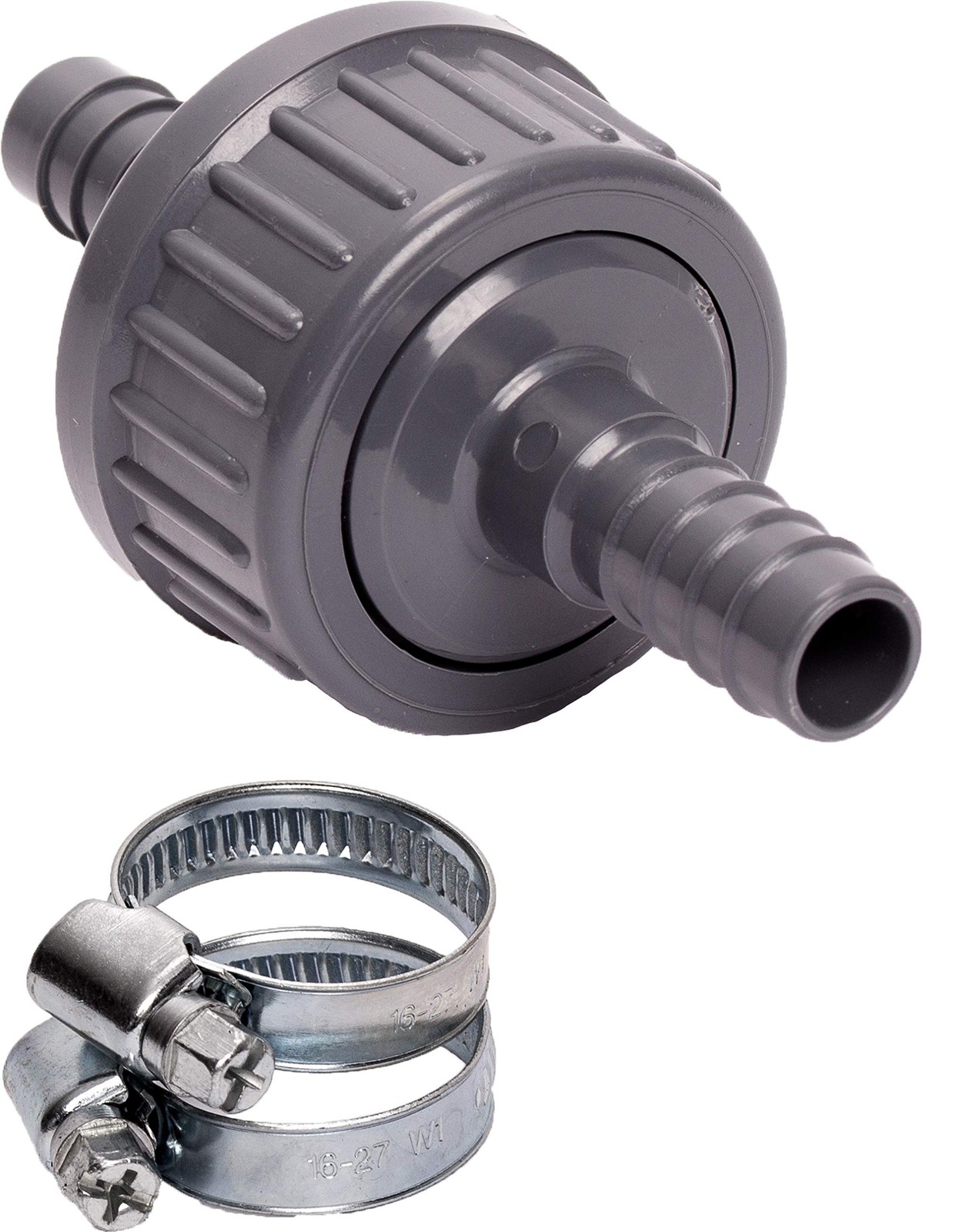 Clapet anti-retour 13mm eau air kit de raccordement pour pompe de jardin et système pneumatique