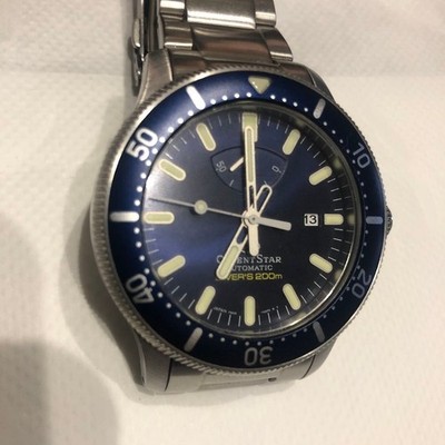 Orient Star Sports Diver Automatic Watch 200m ISO 50L Power Reserve