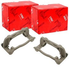 2X TRW BREMSSATTEL HALTER TRÄGER VORNE passend für MERCEDES-BENZ C-KLASSE 