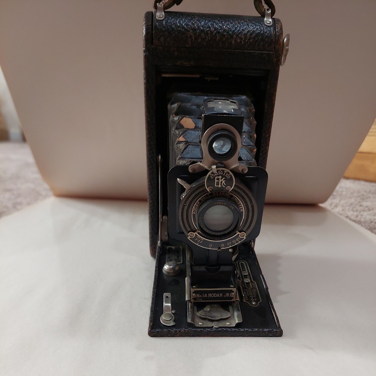 Antique Folding Camera Eastman Kodak No.1 Autographic Jr
