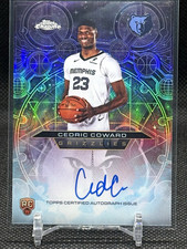 2025-26 Topps Chrome Basketball Cedric Coward...