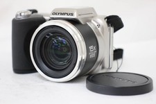 Olympus SP 600UZ Digital Camera 12MP 15x Zoom Compact Tested Uses AA Battery