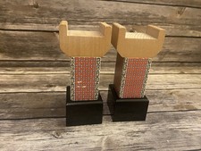 Thomas Friends ELEVATED TRACK FOUNDATION Wooden Train Risers Set Vintage 2001