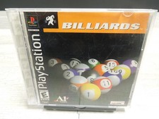Billiards 2001 Sony PlayStation PS1 Complete Video Game