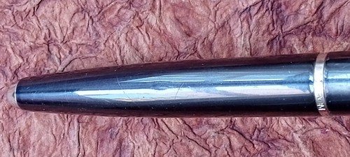 Never Inked FOUNTAIN PEN INOXCROM metal SPAIN + New Ink Cartridge - Picture 12 of 17