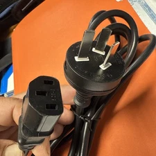 Standard Power Cord Black Length 6.6 Ft well shin WS-002