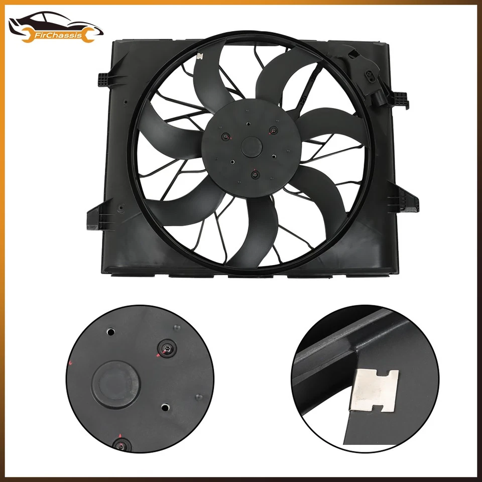 For Jeep Grand Cherokee Dodge Durango 2014 2015-20 Radiator Cooling Fan Assembly Foto 2 de 4