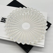 Vintage Design Glas Schale I Teller   Muschel...