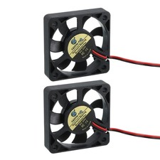 2 Pcs 3D Printer 5010 Cooling Fan, 24V 6016RPM 50x50x10mm Hydraulic Bearing
