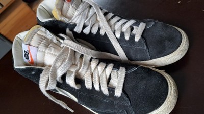 Nike Blazer Mid Vintage Black Schwarz | Größe 39 - gebraucht