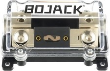 BOJACK 0/2/4 Gauge AWG in-Line ANL Fuse Holder with 300 Amp Fuse No Wire Termina