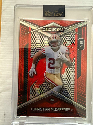 Wild Card 2026 Alumination Christian McCaffrey 49ers #JHBC-CM 7/10