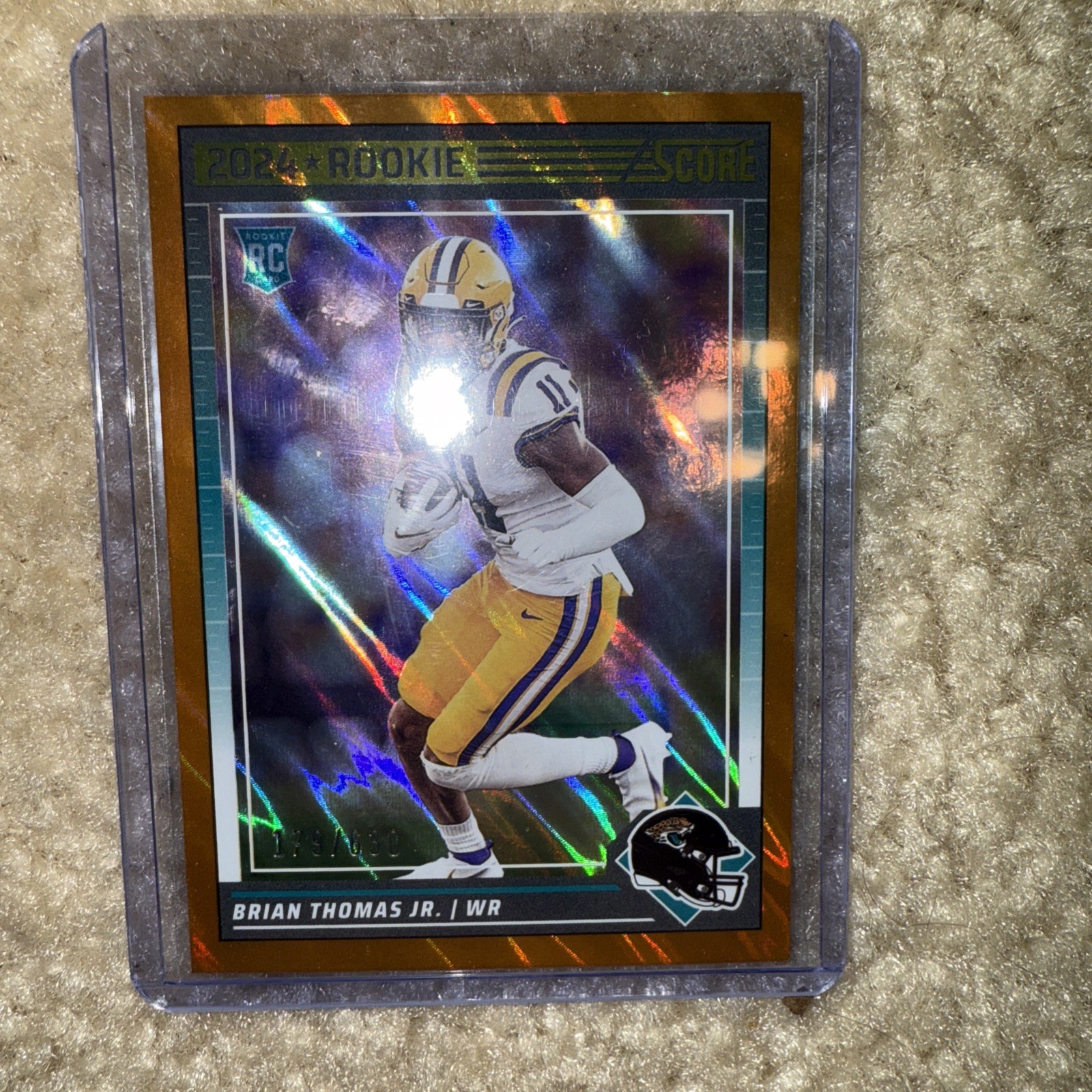 2024 Score - Rookies Orange #319 Brian Thomas Jr. (RC)