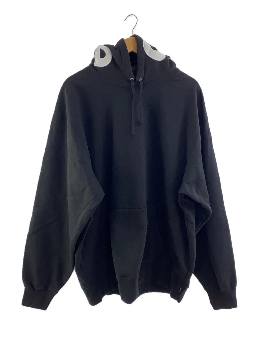 Sweat à capuche Supreme / XXL / coton / noir / uni