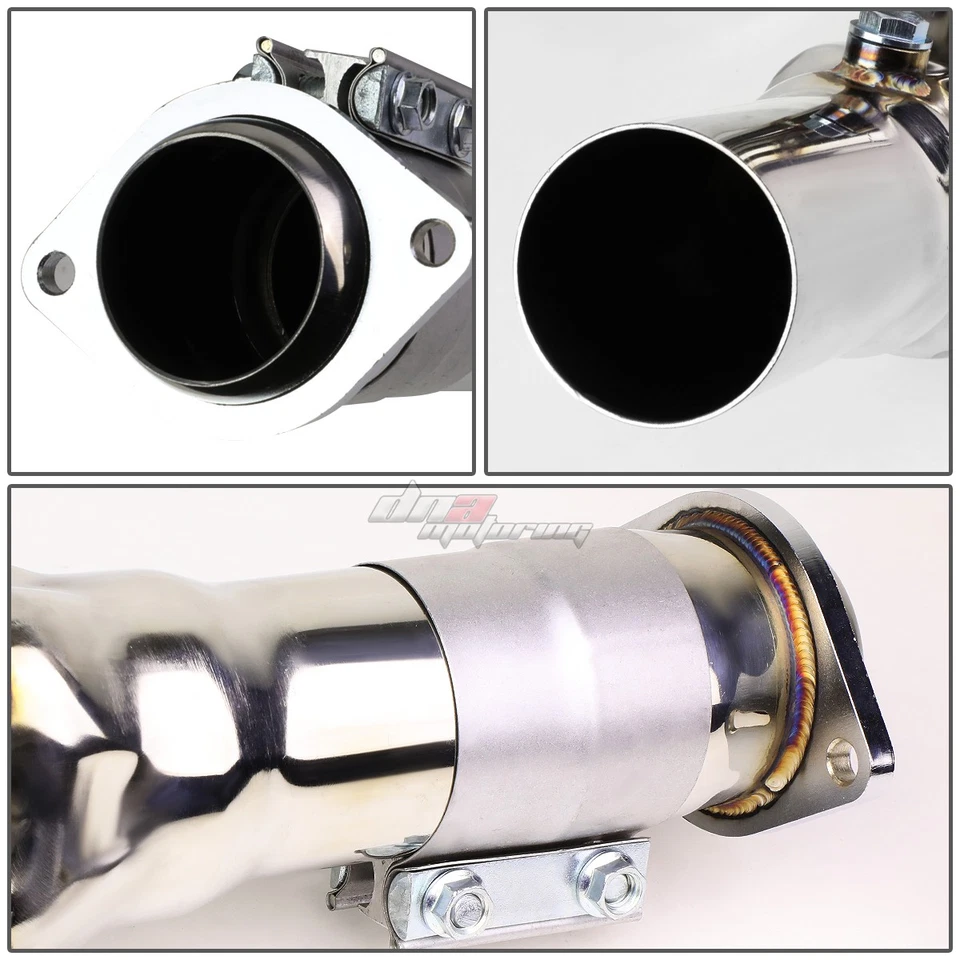 PARA 04-07 CADILLAC CTS-V SEDÁN V8 T-304 ACERO INOXIDABLE CABEZAL/ESCAPE/COLECTOR Foto 4 de 4